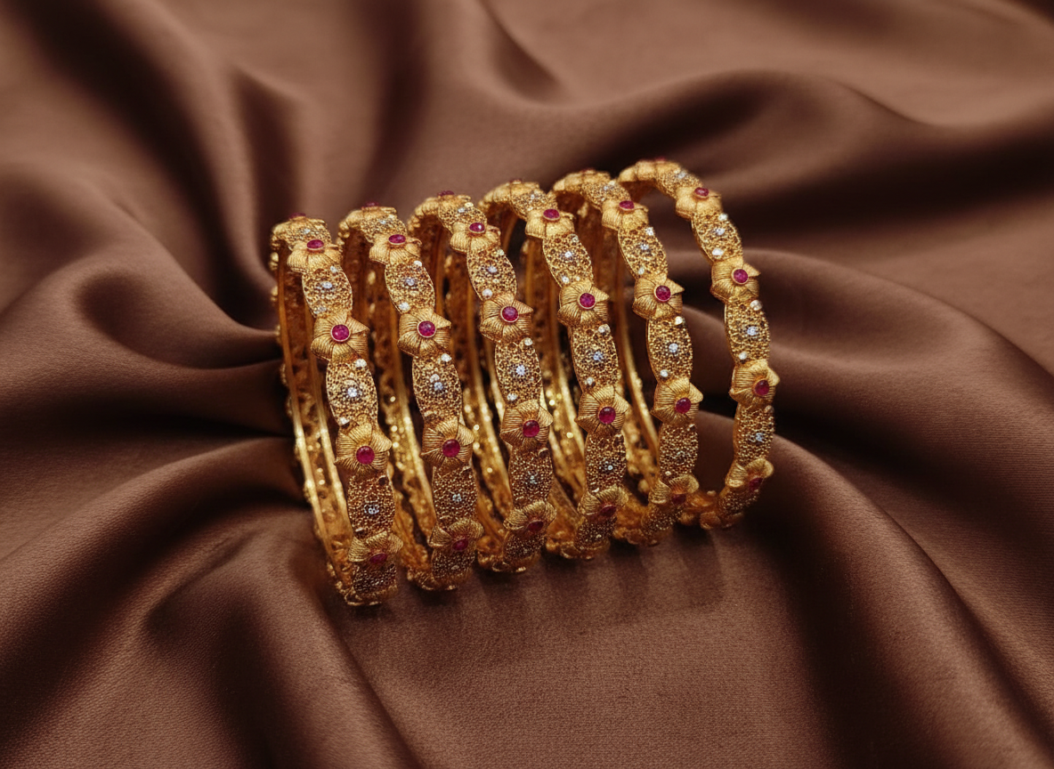 Iftikhar Bride Bangles Set