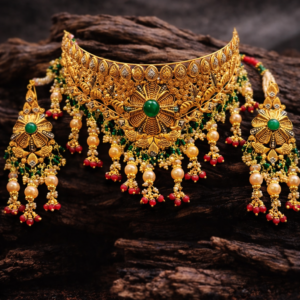 Antique Heritage Gold Necklace Set