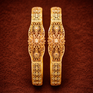 Traditional Gold Kara Set