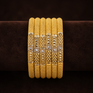 Iftikhar Gold Bangle Set 003