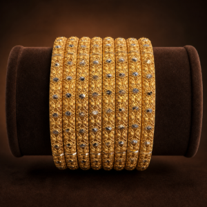 Iftikhar Gold Bangle Set 011