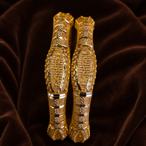 Iftikhar Gold Bangle Set 020