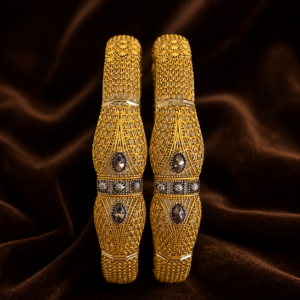 Iftikhar Gold Bangle Set 022