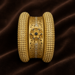 Iftikhar Gold Bangle Set 026