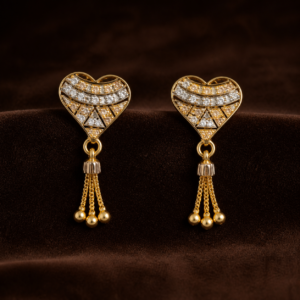 Iftikhar Gold Earrings 08