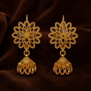 Iftikhar Gold Earrings 19
