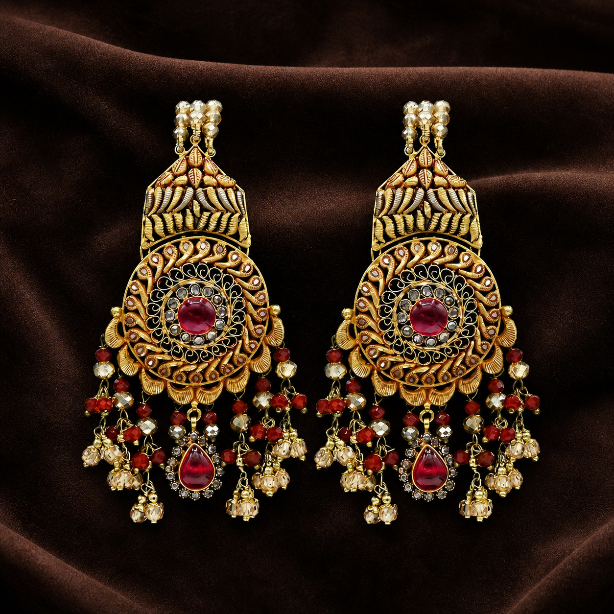 Iftikhar Gold Earrings 20