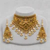 Iftikhar Antique Pearl Gold Choker Set 10