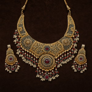 Iftikhar Gold Mala Set 04
